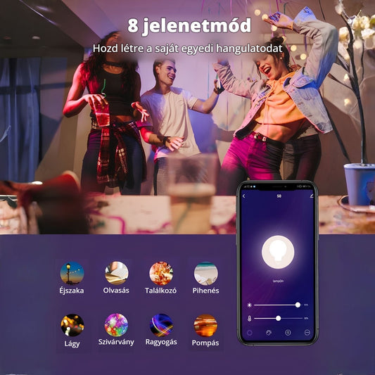 Teckin okos LED izzó – 8 jelenetmód