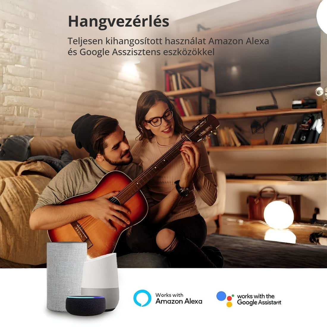 Teckin okos LED izzó – hangvezérlés Amazon Alexa és Google Asszisztens