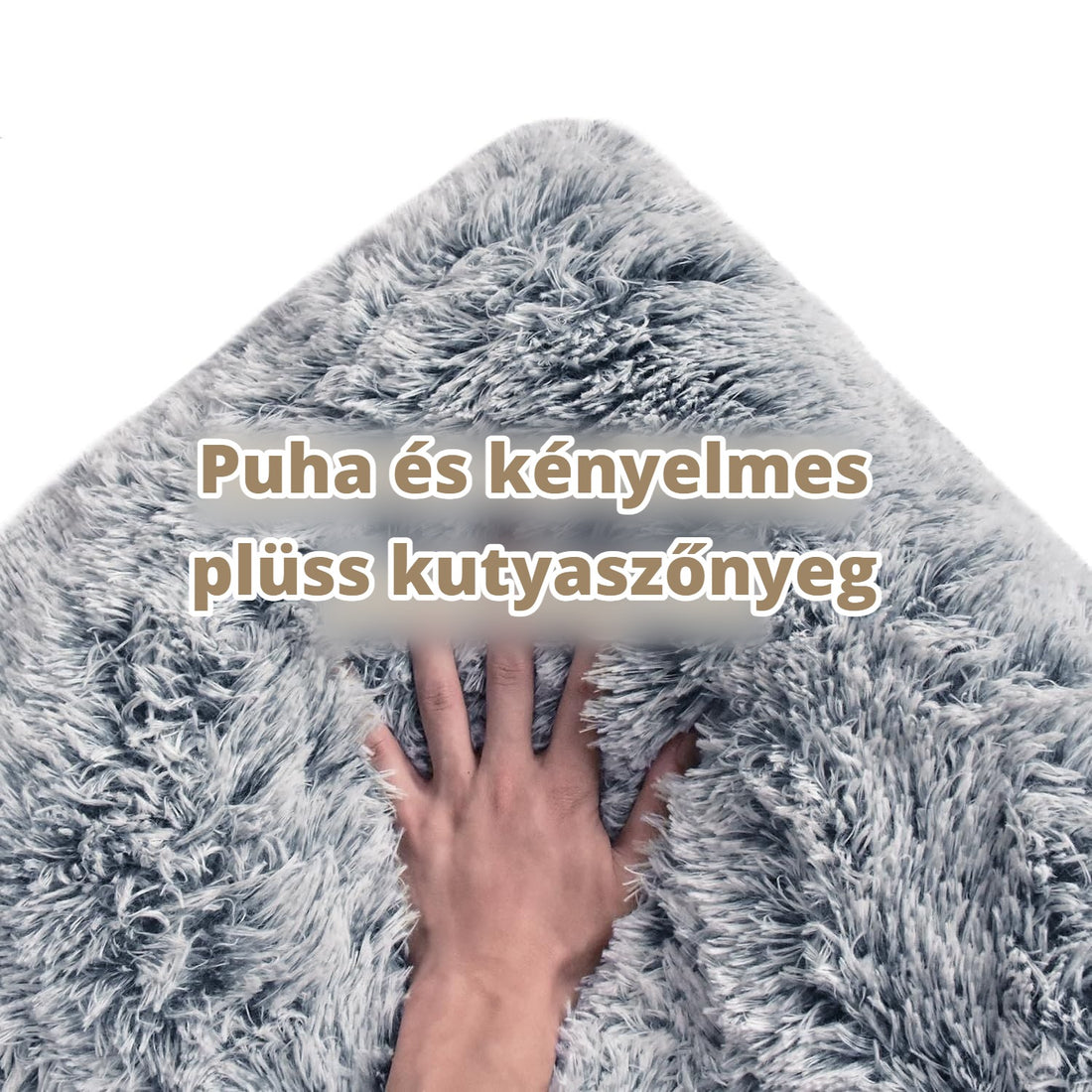 Tefomate puha és kényelmes plüss kutyaágy