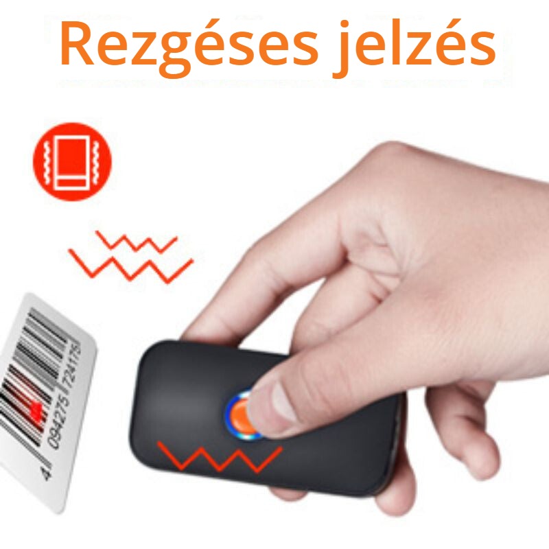 Tera 1100 vonalkódolvasó rezgéses jelzéssel