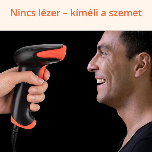 Tera 1500C vezetékes vonalkódolvasó – nincs lézer, kíméli a szemet
