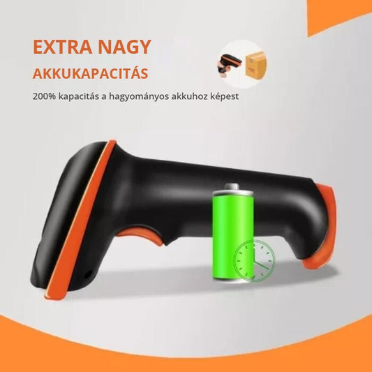 Tera vonalkódolvasó – extra nagy akkukapacitás