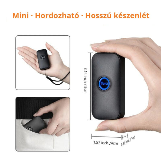 Tera 5200C mini hordozható vonalkódolvasó hosszú készenléti idővel