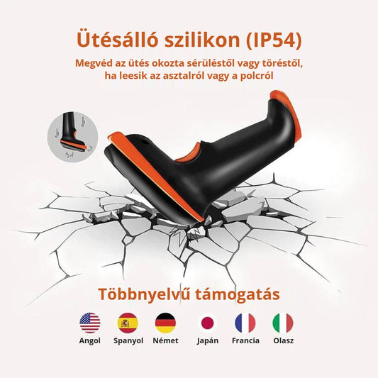 Tera D5100 vonalkódolvasó – ütésálló szilikon IP54