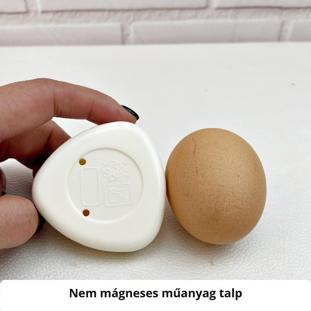Rugós tojáslyukasztó – nem mágneses műanyag talp