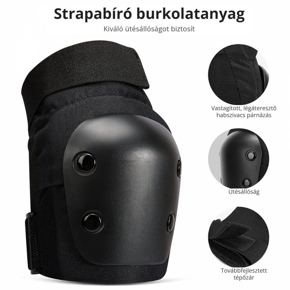 Toplus gyerek könyökvédő – strapabíró burkolat, légáteresztő párnázás