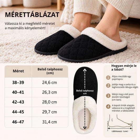 ULTRAIDEAS memóriahabos téli mamusz – mérettáblázat