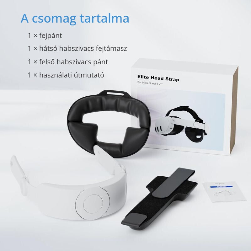 Kiwi Design VR fejpánt – a csomag tartalma