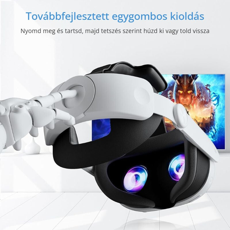 Kiwi Design VR fejpánt egygombos kioldással