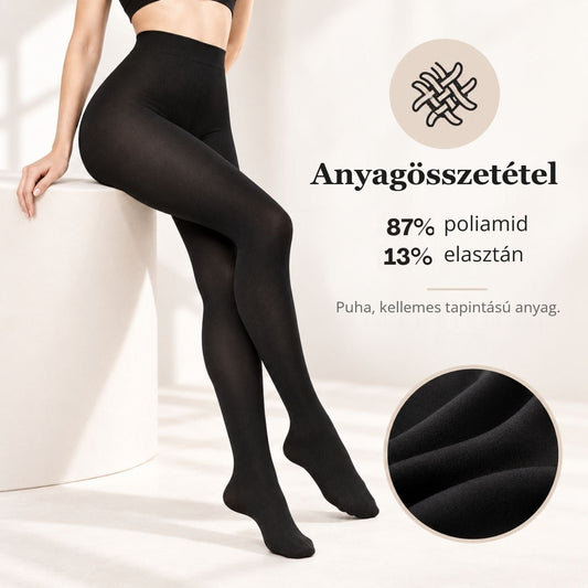 Yulaixuan harisnyanadrág – anyagösszetétel: 87% poliamid, 13% elasztán