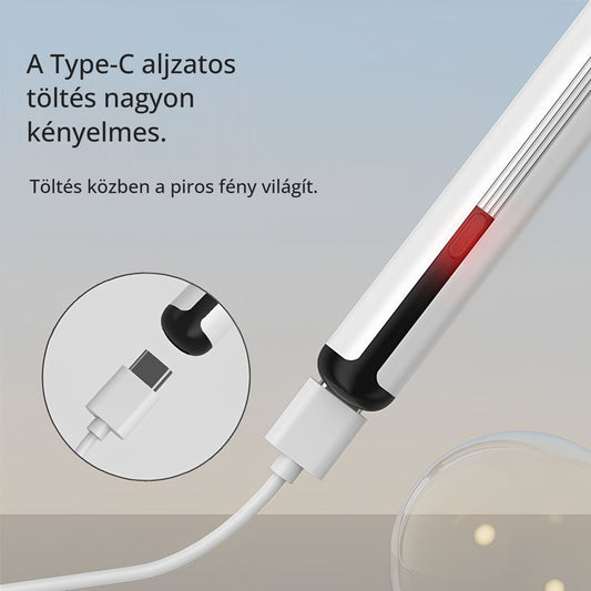 YW16 kamerás fültisztító – Type-C töltés, töltésjelző fény