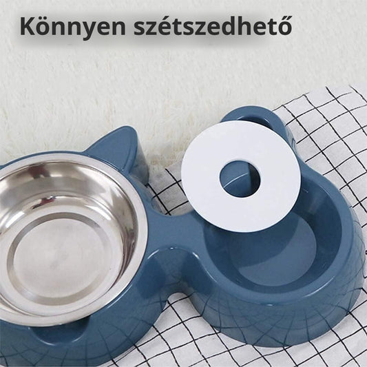 Zonsuse macska etetőtál – könnyen szétszedhető