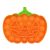 Milestar Halloween Tök Mintás Szilikon Pop It Stresszoldó Játék