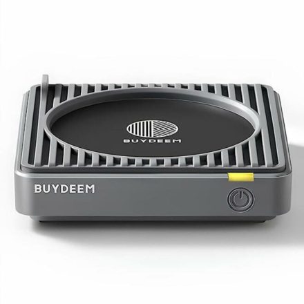 Buydeem Ink Grey Bögremelegítő 2 Hőfokkal – Szilikon, Automatikus Kikapcsolás - Szürke