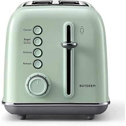 Buydeem DT620E 2 Szeletes Kenyérpirító (Zöld)