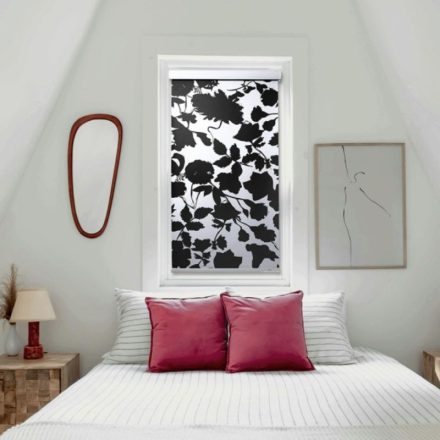 Blux Designer Sötétítő Roló 60x165 cm -  Méregzöld Mintával