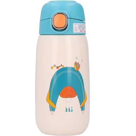 KADIMENDIUM Gyerek Termosz, Palack 320 ML, Rozsdamentes Acél (Türkiz)