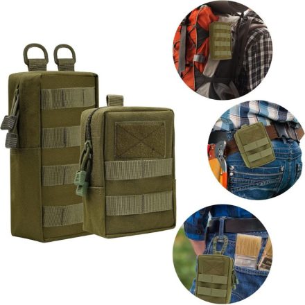 Molle Taktikai Katonai Kistáska S+L (khaki)