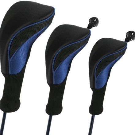 LZGOPE Golfütő Fejvédő Szett 3db (Kék)
