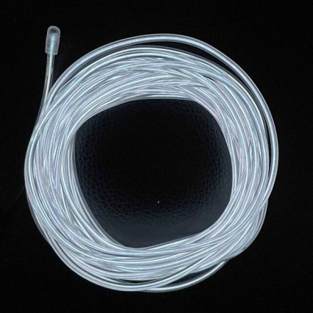 OneLED Autós LED szál, vágható LED fény,Szivargyújtós Töltésű 3m (Jégkék)