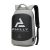 PHILLY ACTIVE-WEAR Laptop Hátizsák 16 Hüvelykes, USB Töltősi Lehetőséggel (Szürke)