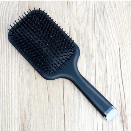 Puha Tapintású Légpárnás Hajkefe (Fehér Felirattal)