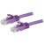 RJ45 Ethernet Hálózati Kábel 2db, Lila 