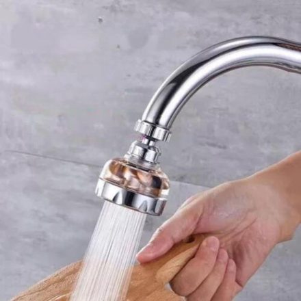 Blux Víztakarékos Csapfej Mosogatóra – Bronz Színű, 360°-ban Forgatható, Szűrős Csapátalakító