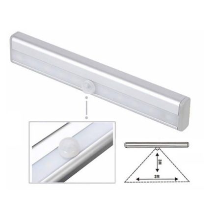 BLux LED Fénycső Mozgásérzékelővel - 52 cm Hosszú, 34 LED-es Világítással