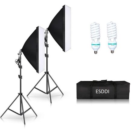 ESDDI PS-025 Softbox Világítás Stúdiófény Szett 50x70cm