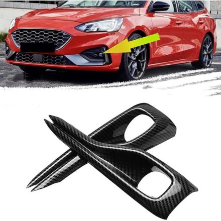 Ford Focus ST-Line Szénszálas Ködlámpa Burkolat 2db