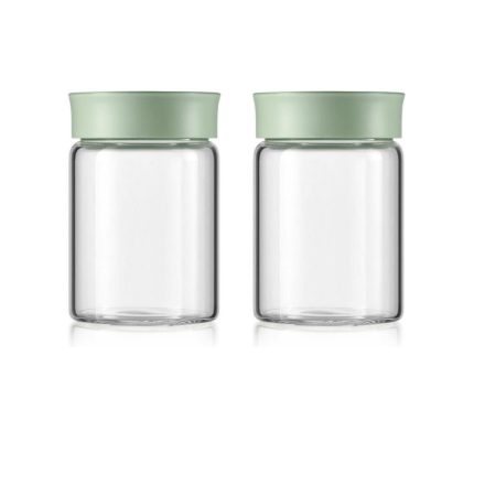 Buydeem CS1002 Fűszertartó Üveg 300ml 2db (Zöld)