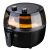 Nineshield KB6001M 8 L Légkeveréses Sütő – Forgó Lapátos Airfryer, 1500 W
