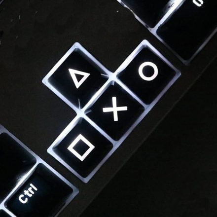 Cherry MX Kompatibilis ABS Nyomógombos Billentyűsapka Háttérvilágítással (Fekete)