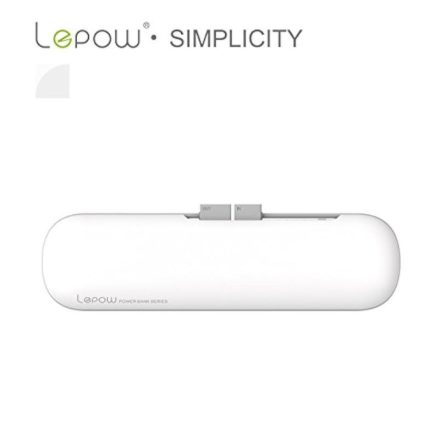 Lepow Simplicity 7800mAh Hordozható Akkumulátor - Fehér