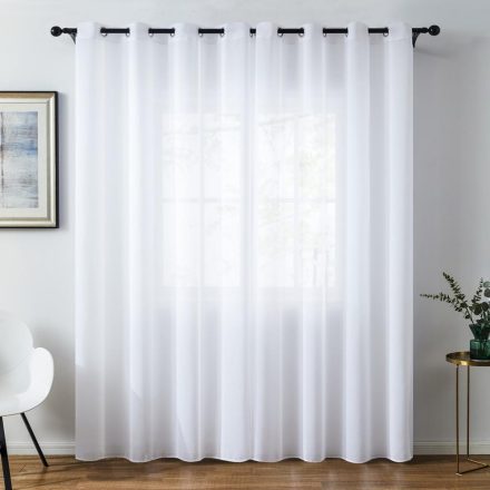 Topfinel Függöny Fehér 2 db / Csomag - 140x280 Cm
