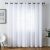 Topfinel Függöny Fehér 2 db / Csomag - 140x280 Cm