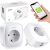 Gosund SP112 Dupla Okos Konnektor WiFi-vel és USB Porttal – 2 db EU Aljzat, Energiafigyelés, Időzítő