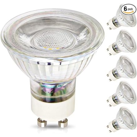GU10 LED Izzók Szabályozható, Meleg Fehér 2700K, 5W LED Spotlámpa (10db)