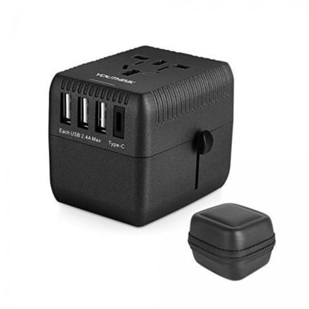 Amoner Hálózati Adapter 3 USB+C