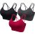 HBselect Sportmelltartó M-es 3 db-os (Fekete-Szürke-Bordó)