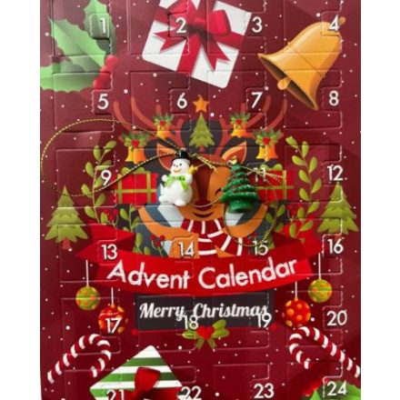 Adventi Kalendárium 25x15 cm – Karácsonyi Dekoráció és Ajándék