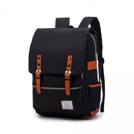 YizHixIn Fekete Utazótáska – Vízálló, Oxford Nylon 15″ Laptoprekesszel