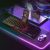 WisFox Szivárvány LED Gamer Billentyűzet – Háttérvilágításos, USB PC-hez és Laptophoz