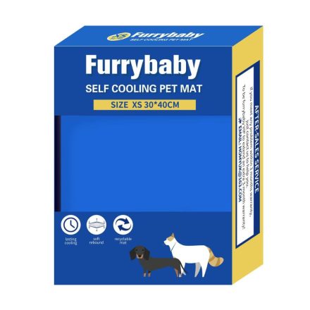 Furrybaby Házikedvenc Hűtőmatrac XS-es, 30*40 cm, Kék