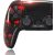 BPlay PS4 Kompatibilis Kontroller 1db/szett, Távirányító Joystick Kettős Vibrációval, Audio Jackkel és Töltővel (Red Skulls)